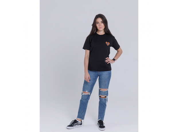 Футболка чёрная EXODESIGN "Дракон", M