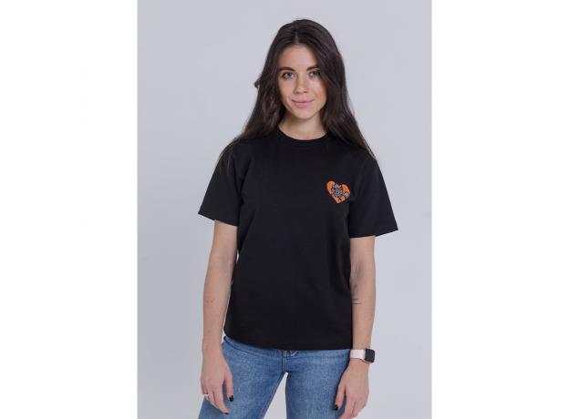 Футболка чёрная EXODESIGN "Дракон", XL