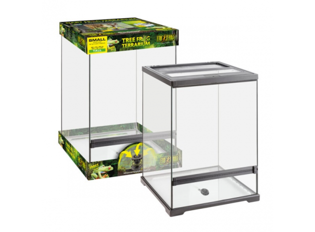 Террариум EXO TERRA TREE FROG TERRARIUM из силикатного стекла Exo Terra, 45х45х60 см, для древесных лягушек