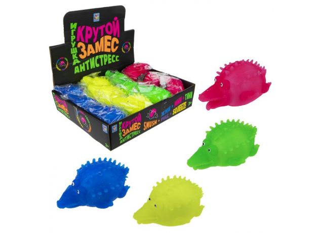 Игрушка 1toy Крутой замес, крокодил, 10 см, цвет в ассортименте