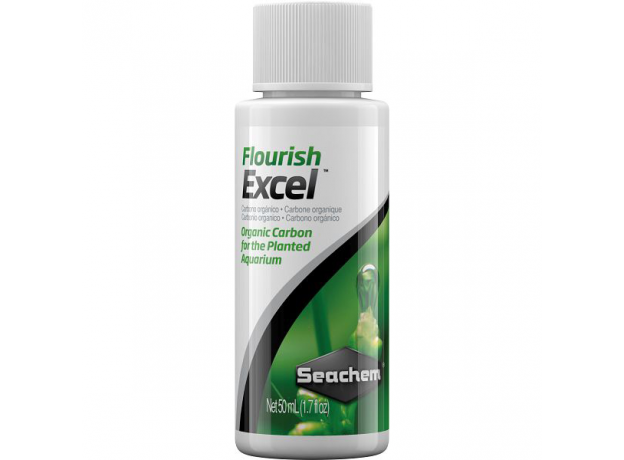 Био-углерод Seachem Flourish Excel, 50 мл., 5мл. на 200 л.