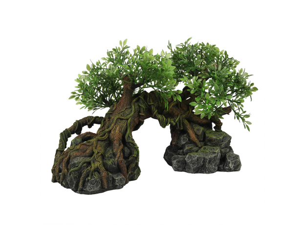 Декорация для террариума TERRA DELLA Дерево джунглей, 22.5x11.5x13 см