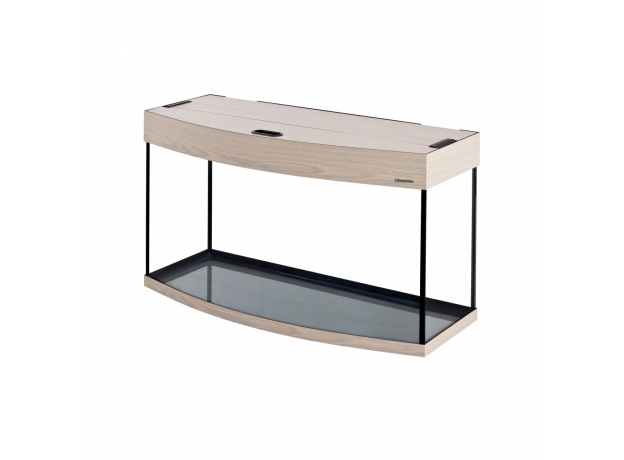 Аквариумный комплект AquaPlus LUX LED Ф115, ДСП, 98 л, фигурный, выбеленный дуб, свет