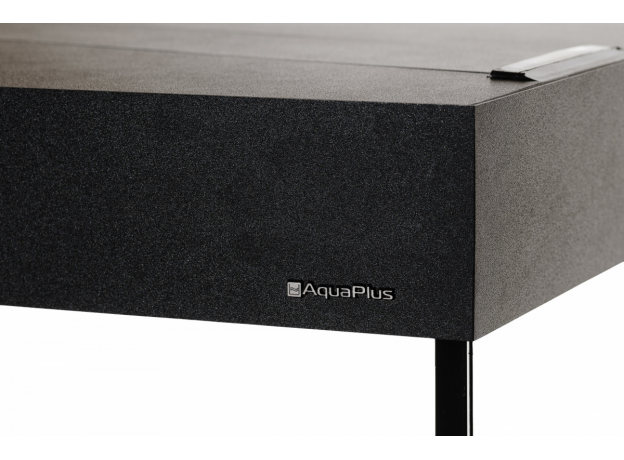 Аквариумный комплект AquaPlus LUX LED Ф245, ДСП, 213 л, фигурный, черный, свет