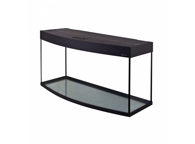 Аквариумный комплект AquaPlus LUX LED Ф245, ДСП, 213 л, фигурный, черный, свет
