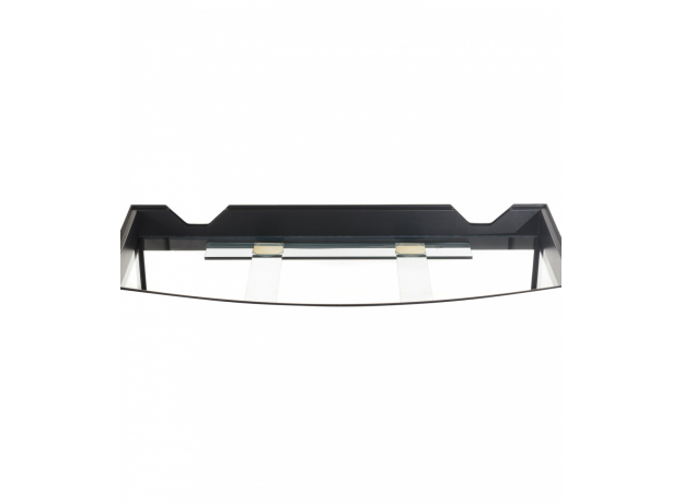 Аквариумный комплект AquaPlus LUX LED Ф105, МДФ, 99 л, фигурный, венге, свет