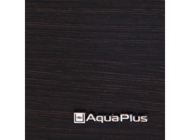 Аквариумный комплект AquaPlus LUX LED Ф170, ДСП, 161 л, фигурный, венге, свет
