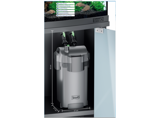 Внешний фильтр Tetra EX 1500 Plus, для аквариумов 300 - 600 литров