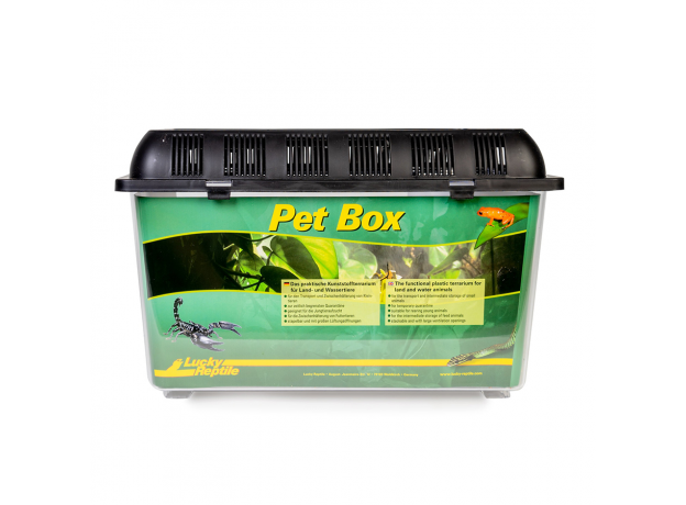 LUCKY REPTILE Переноска для рептилий "Pet Box Medium", 32.5x22x21см (Германия)