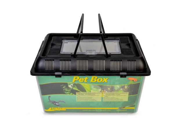 LUCKY REPTILE Переноска для рептилий "Pet Box Medium", 32.5x22x21см (Германия)