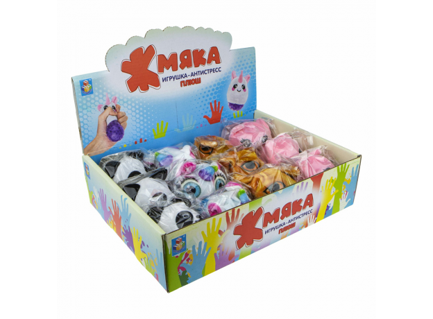 Игрушка 1toy Жмяка плюш
