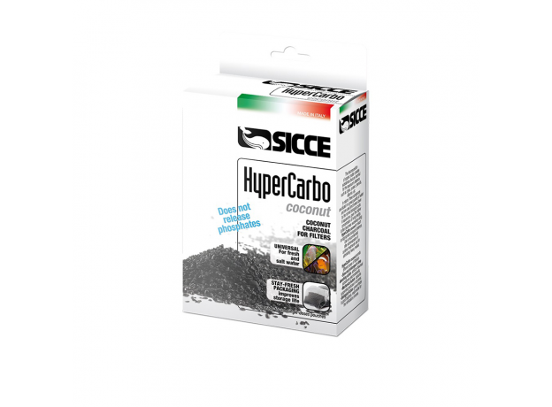 Наполнитель для фильтров SICCE HYPERCARBO COCCO активированный уголь 2x150 г