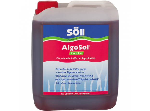 Средство против водорослей усиленного действия AlgoSol forte 10 л