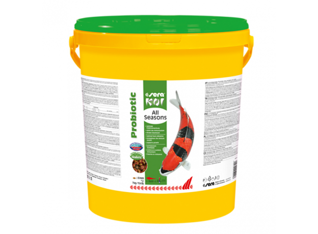 Корм для кои и прудовых рыб SERA Koi All Seasons Probiotic, 7 кг