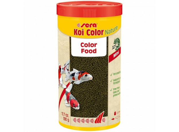 Корм для прудовых рыб SERA  Koi Color Mini 1000 мл (390 г)