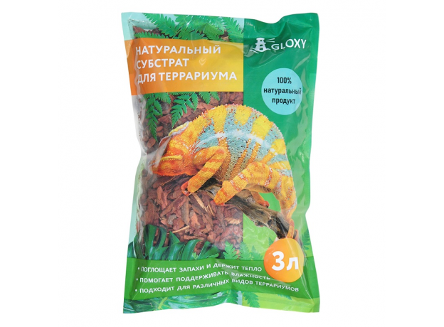 Субстрат Gloxy Кора лиственницы, 3л