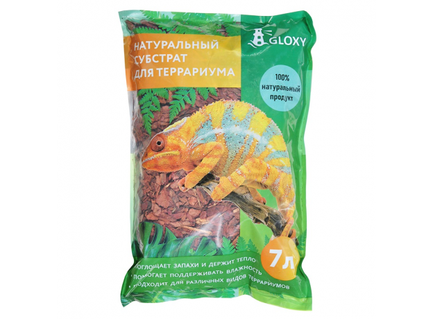 Субстрат Gloxy Кора лиственницы, 7л