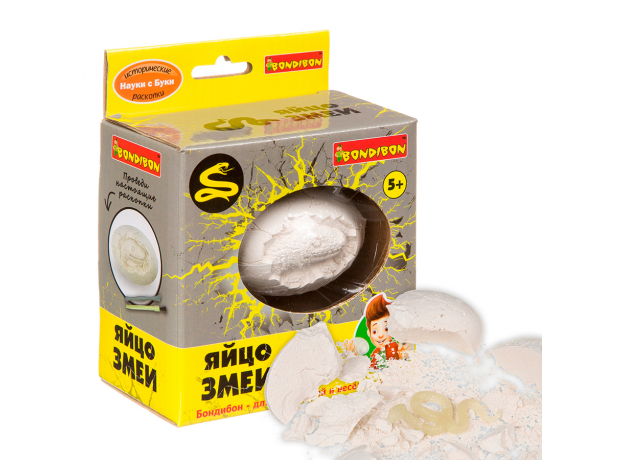 Французские опыты Науки с Буки Bondibon "Яйцо змеи"