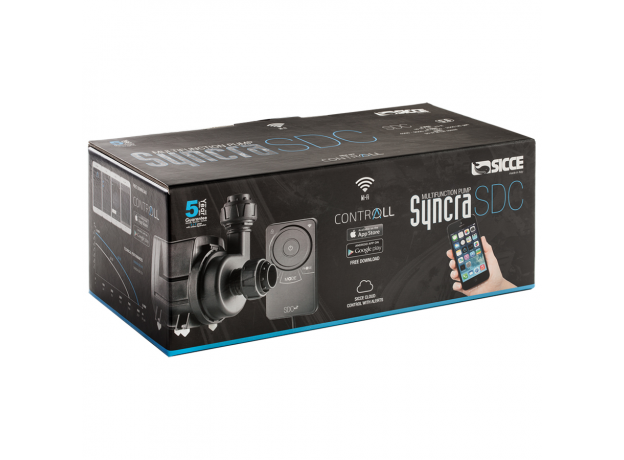 Помпа универсальная SICCE SYNCRA PUMP SDC 7.0 с WiFi Контроллером 3000-7000 л/ч, подъем 5 м.