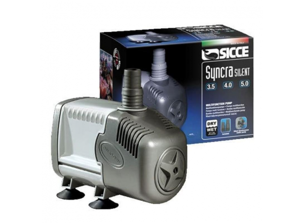 Помпа универсальная SICCE SYNCRA SILENT 5.0, 5000 л/ч, подъем 380 см 173х99хh118 мм