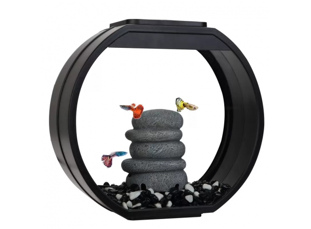 Аквариум AA-Aquariums Deco O Mini UPG, 10 л, черный, 334х142х310 мм