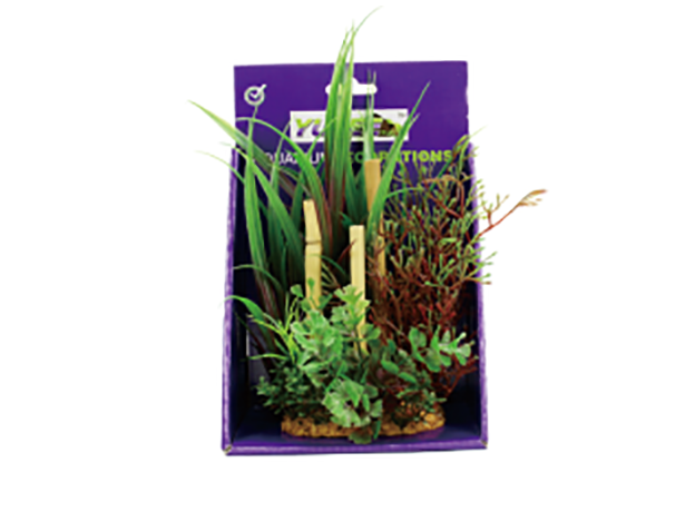 Искусственное растение с бамбуком 20 см в картонной коробке (YS-60504)