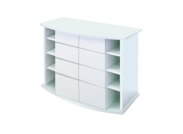 Подставка без дверок Biodesign ALTUM PANORAMIC 200/ CRYSTAL PANORAMIC 210 (белая), ЛДСП, 101х46х79 см, регул-мые опоры (шт.)