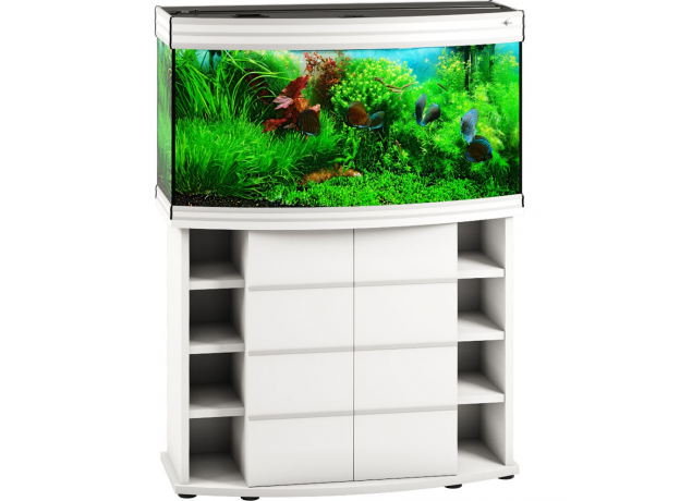 Подставка без дверок Biodesign ALTUM PANORAMIC 200/ CRYSTAL PANORAMIC 210 (белая), ЛДСП, 101х46х79 см, регул-мые опоры (шт.)