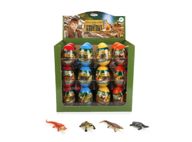 Игрушка Животное в яйце (крокодилы, черепахи, змеи и др)