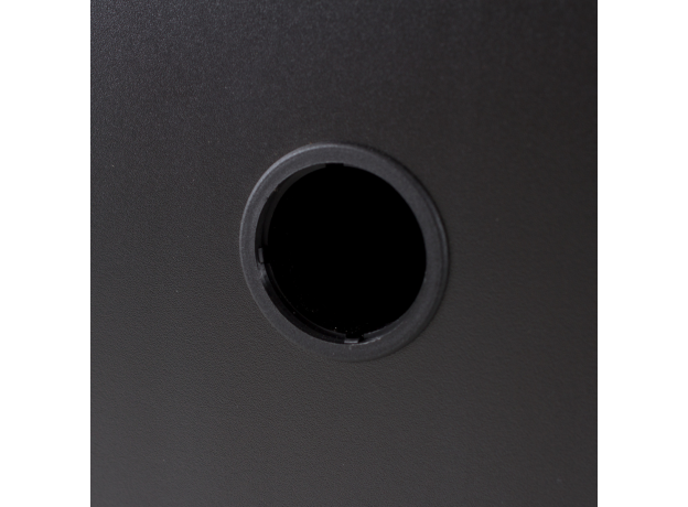 Подставка Aqua Plus, 925х475х720 мм, 2 дверки ДСП, черная, собранная
