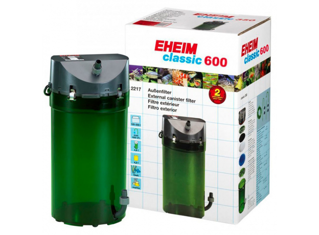 Фильтр внешний EHEIM CLASSIC 2217050 (до 600 л) с био наполнителем