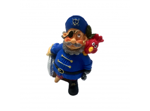 Декорация Капитан Флинт 7х5х10см