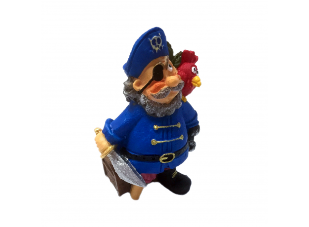 Декорация Капитан Флинт 7х5х10см