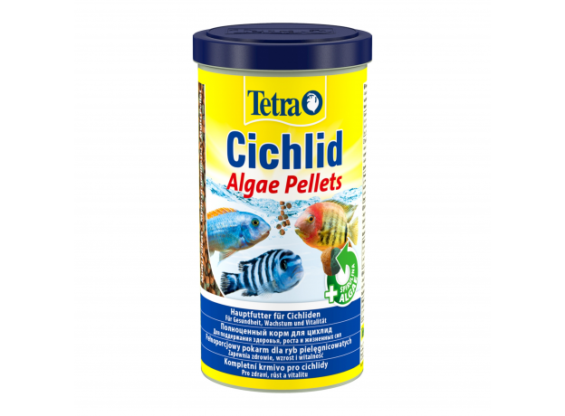 Корм для травоядных цихлид Tetra Cichlid Algae мульти шарики, 500 мл (165 г)