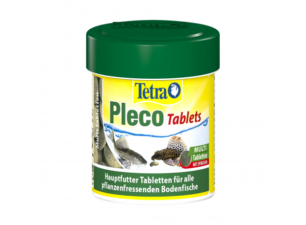 Корм для травоядных донных рыб Tetra Pleco Tablets, 120 таблеток (36 г)