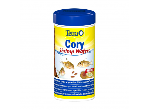 Корм для плекостомусов и коридорасов Tetra Cory Shrimp Wafers пластинки, 250 мл (105 г)