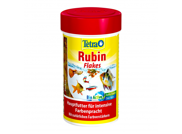 Корм для усиления насыщенности окраса Tetra Rubin Flakes хлопья, 100 мл (20 г)