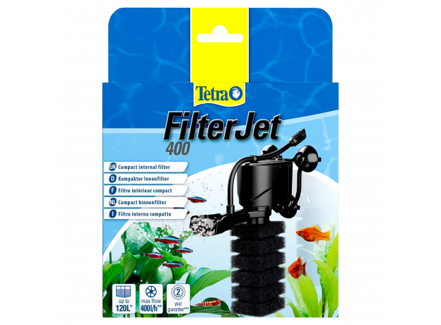 Фильтр внутренний Tetra FilterJet 400, для аквариумов объемом 50-120 л