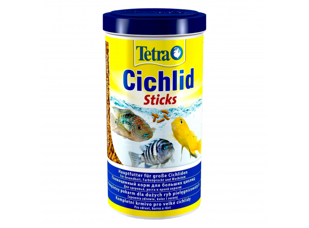 Корм основной  для цихлид  Tetra Cichlid Sticks палочки, 1 л (320 г)