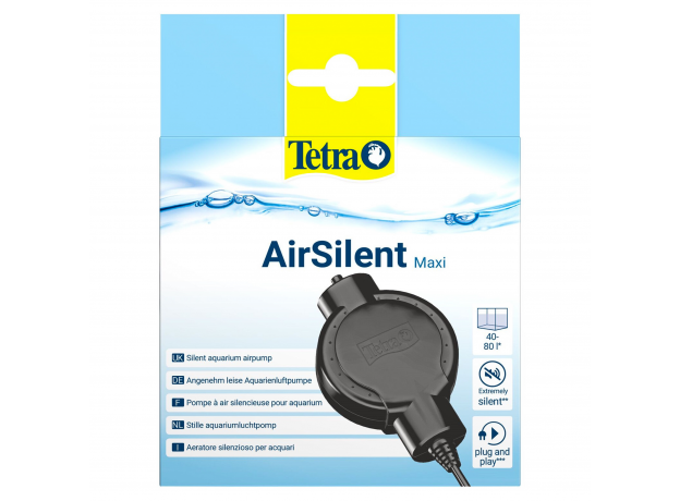 Компрессор Tetra AirSilent Maxi 42 л/ч, для аквариумов 40-80 л