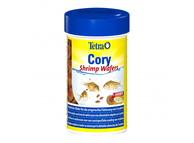 Корм для плекостомусов и коридорасов Tetra Cory Shrimp Wafers пластинки, 100 мл (40 г)