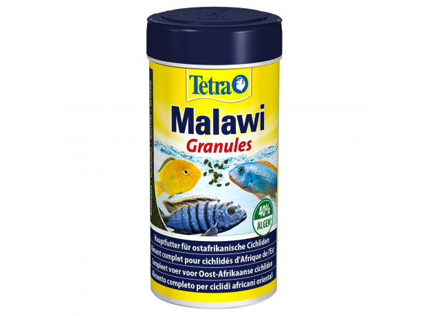 Корм для восточноафриканских цихлид Tetra Malawi Granules гранулы, 250 мл (93 г)