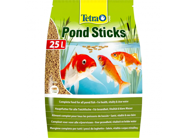 Корм для прудовых рыб Tetra Pond Sticks 25 л (3000 г)