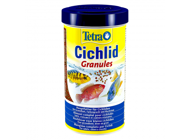 Корм основной для цихлид Tetra Cichlid Granules гранулы, 500 мл (225 г)