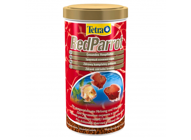 Корм основной для красных попугаев Tetra Red Parrot гранулы, 1 л (320 г)