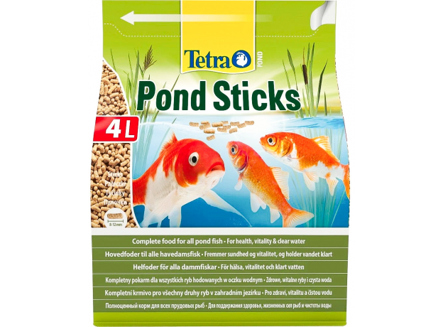 Корм для прудовых рыб Tetra Pond Sticks 4 л (450 г)