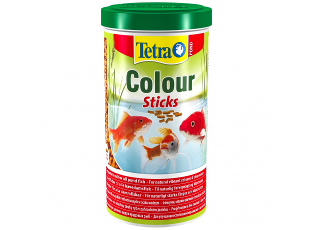 Корм для прудовых рыб Tetra Pond Colour Sticks специальный для усиления окраса,1 л (175 г)