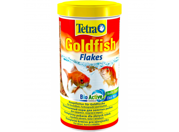 Корм для золотых рыбок Tetra Goldfish Flakes хлопья, 1 л (200 г)