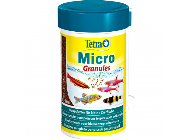 Корм для рыб Tetra Мicro Granules микро-гранулы, 100 мл (45 г)