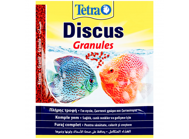 Корм для дискусов Tetra Discus Granules 15 г (сашет), гранулы